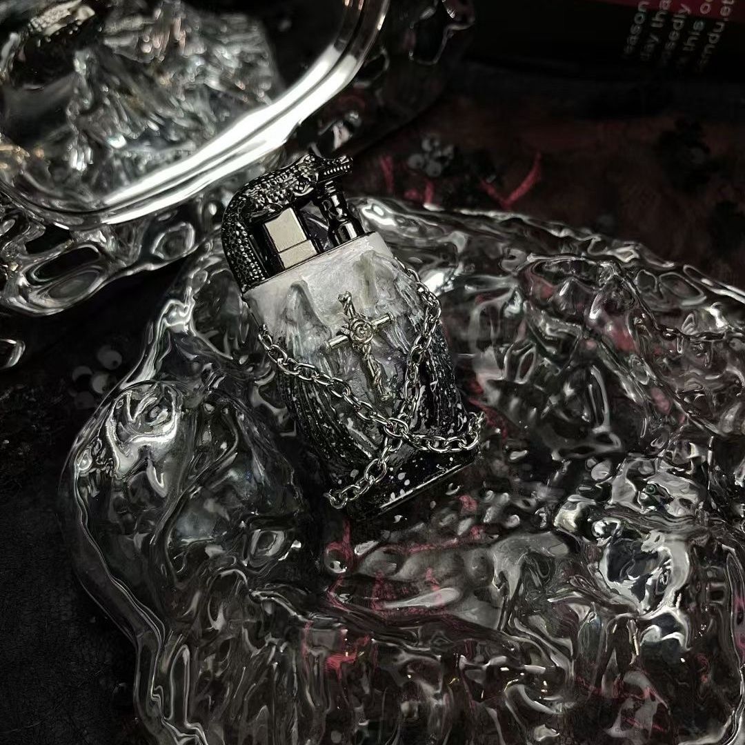 Double-flame handmade lighter