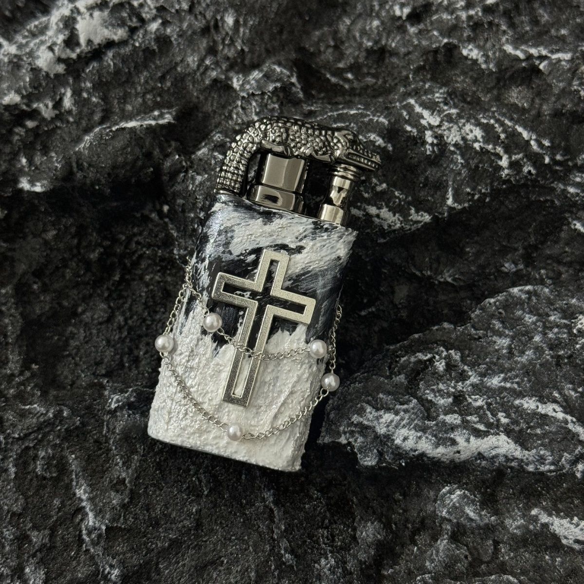 Double-flame handmade lighter