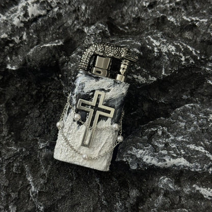 Double-flame handmade lighter