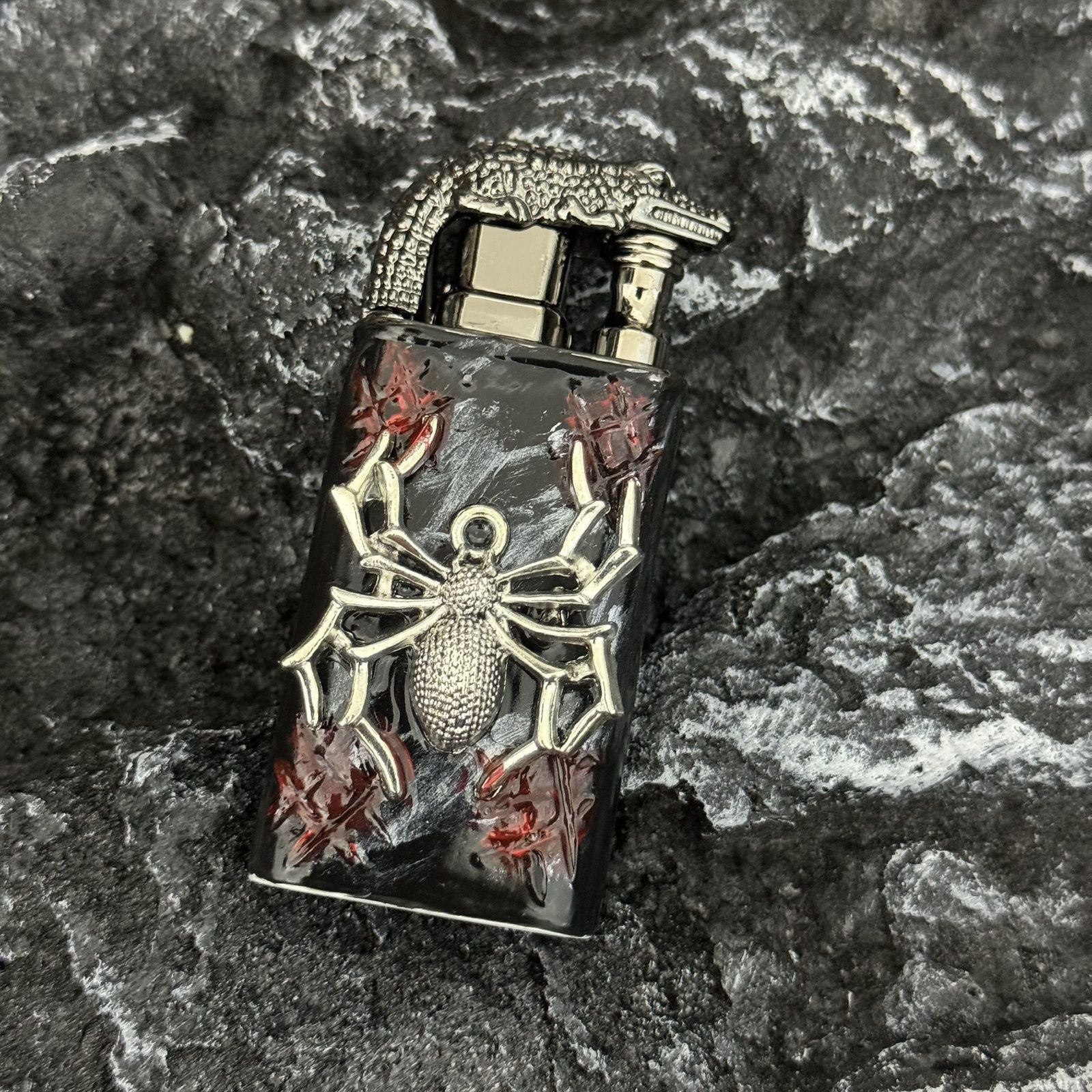 Double-flame handmade lighter