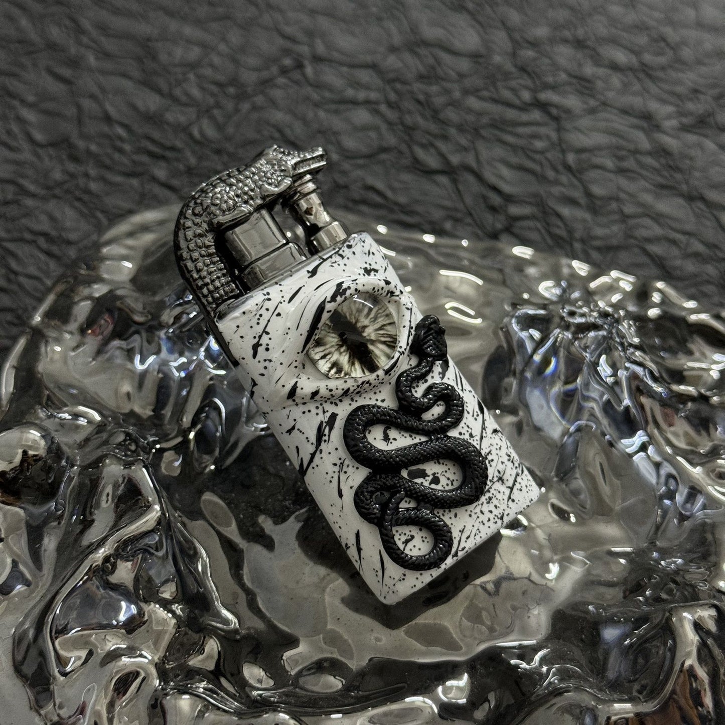 Double-flame handmade lighter