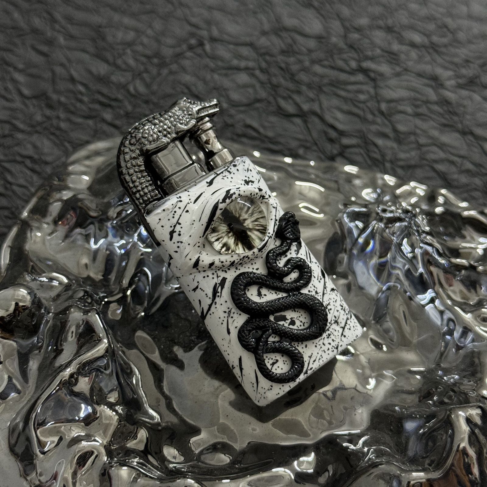 Double-flame handmade lighter