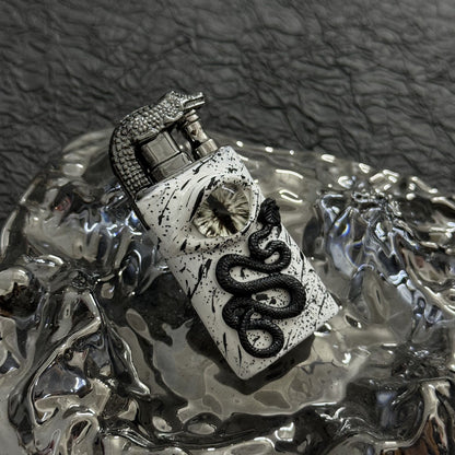 Double-flame handmade lighter