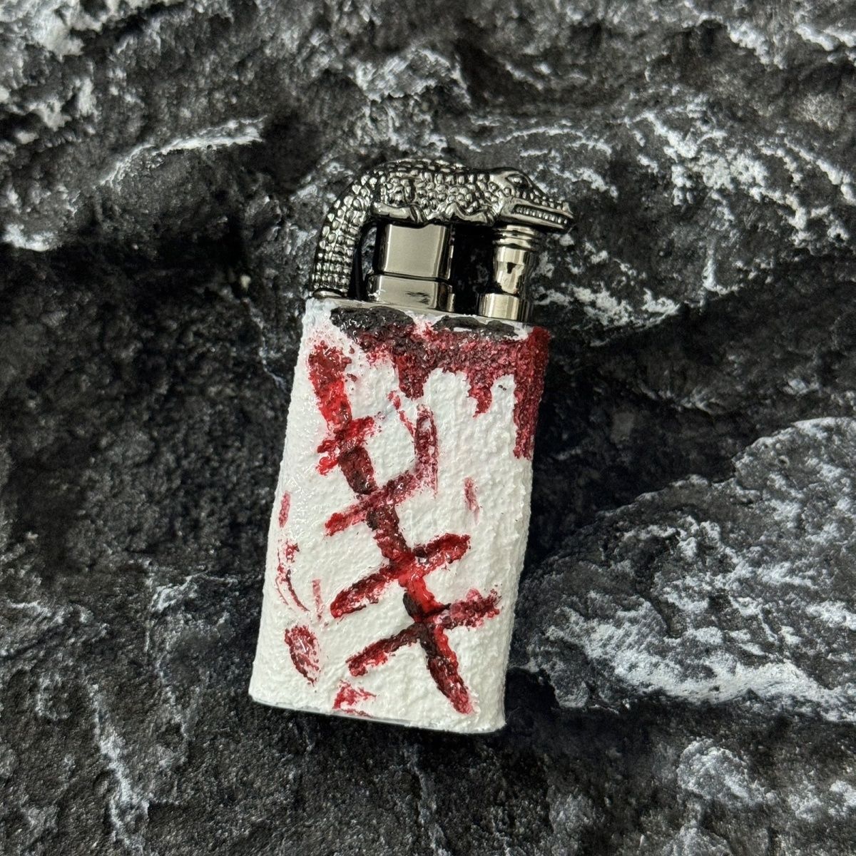 Double-flame handmade lighter
