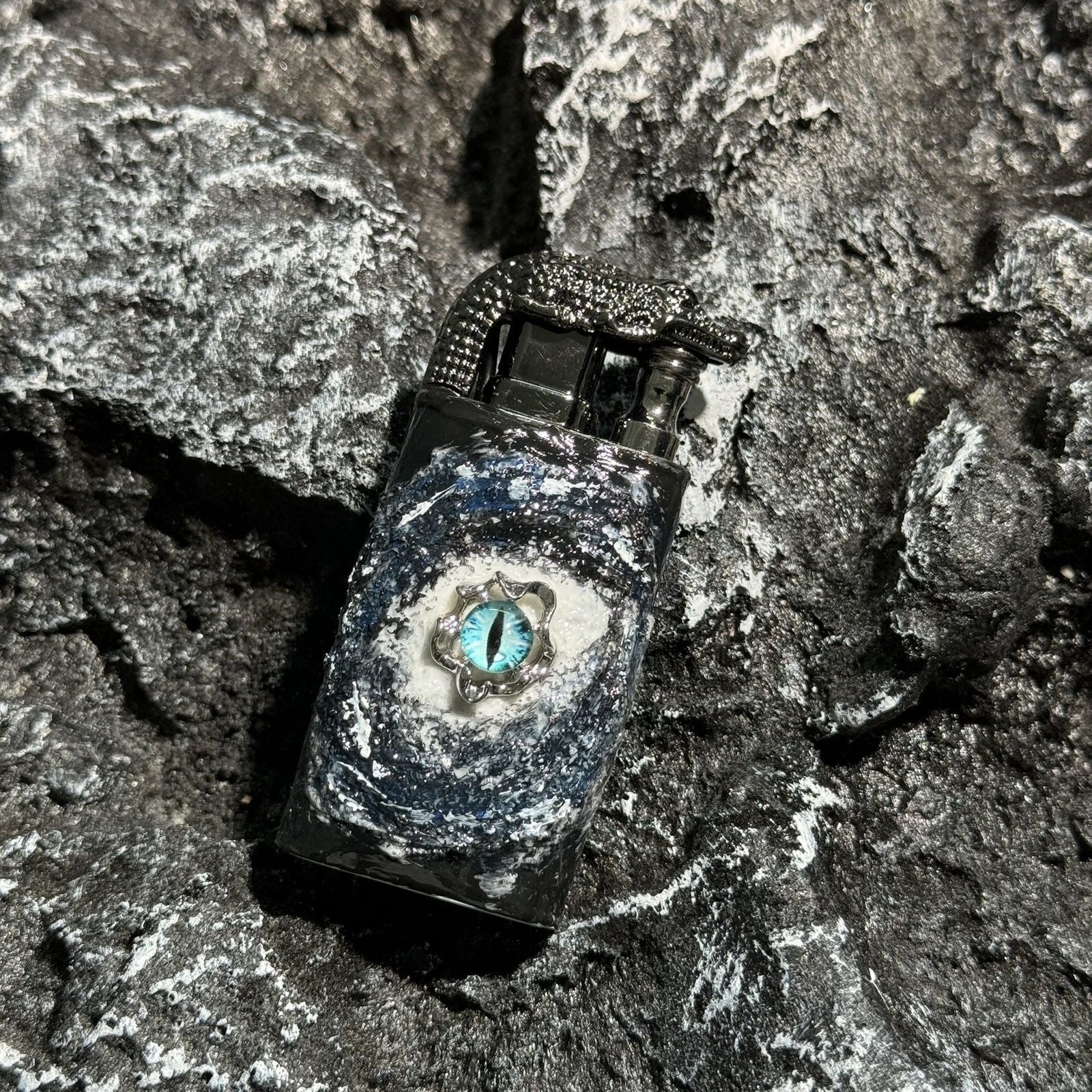 Double-flame handmade lighter