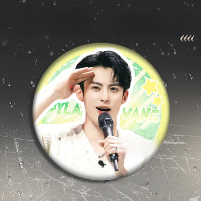 Double Flash Star Badge