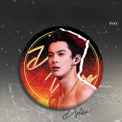 Double Flash Star Badge