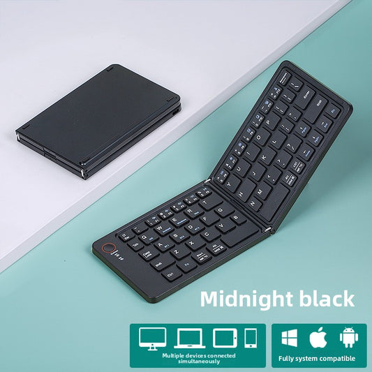 Double folding keyboard