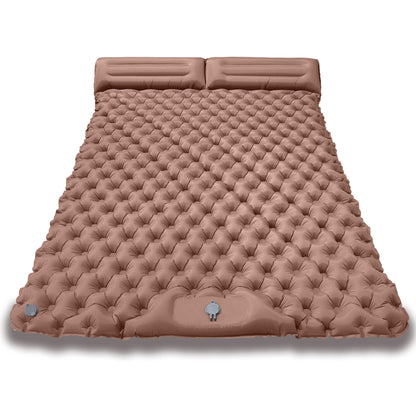 Double Foot Pump Inflatable Camping Mat