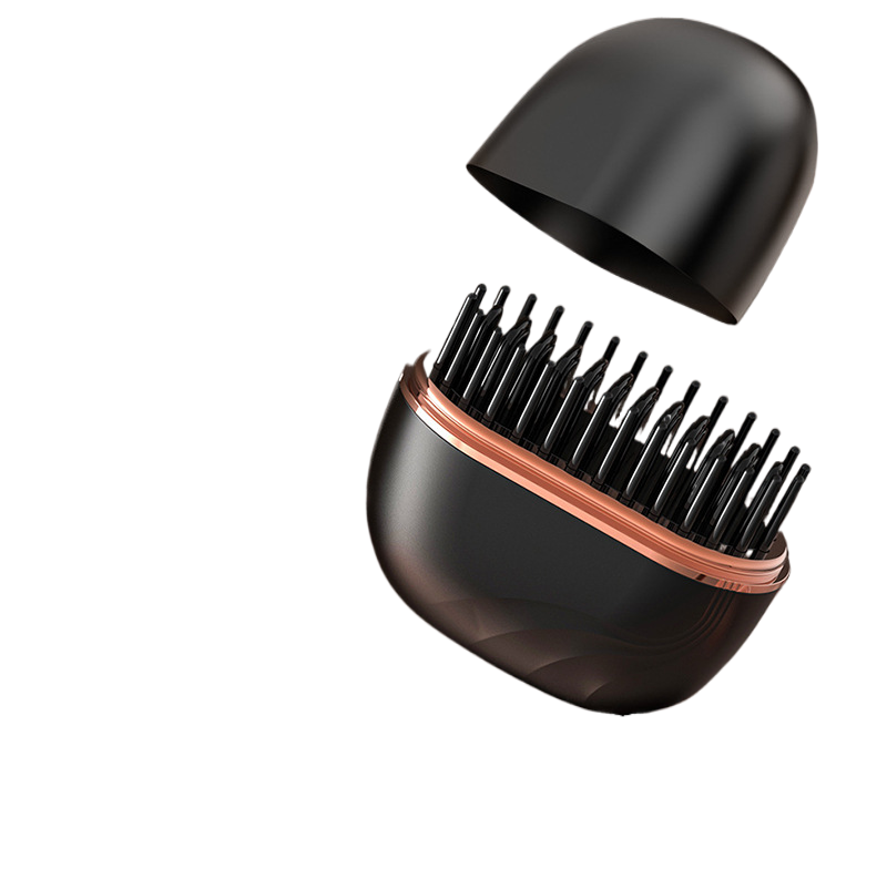 Double-function multi-purpose straightening and curling hair dryer