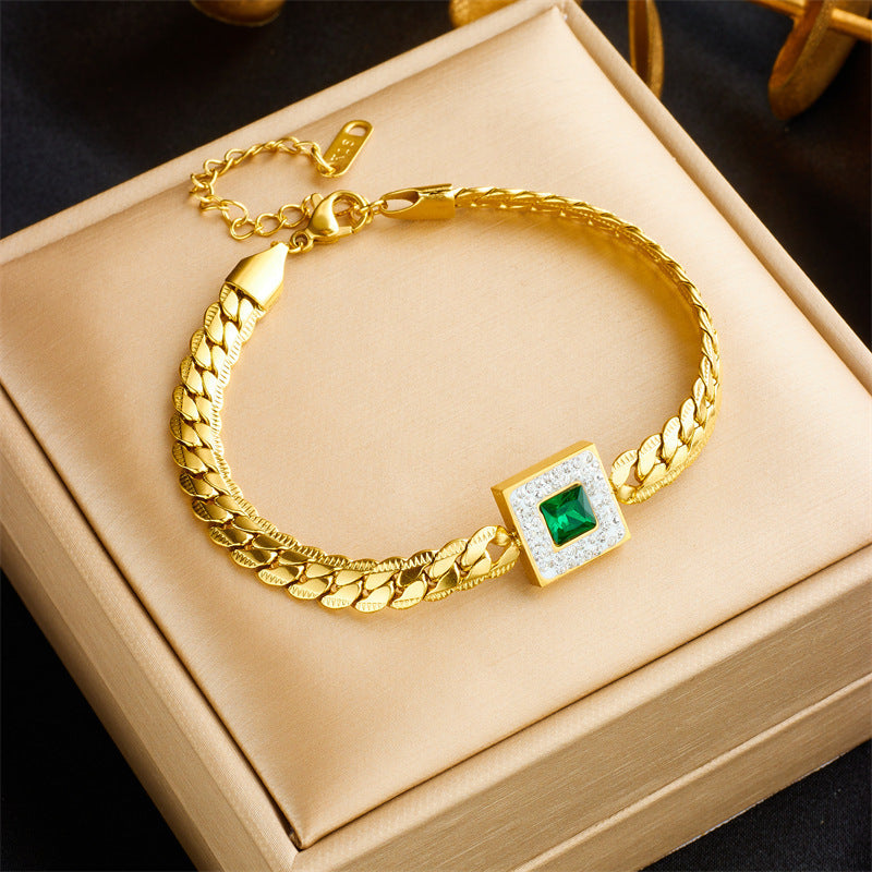 Double Gem Pendant