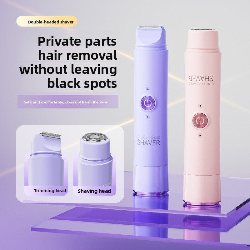 Double hair shaver