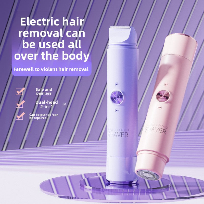 Double hair shaver