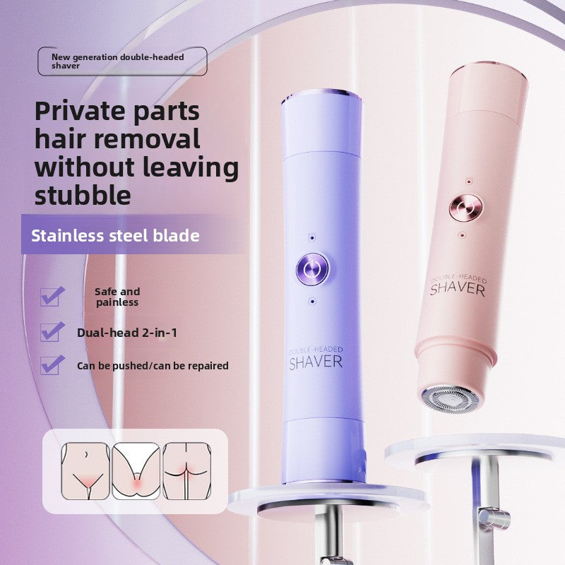 Double hair shaver