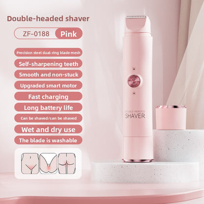 Double hair shaver