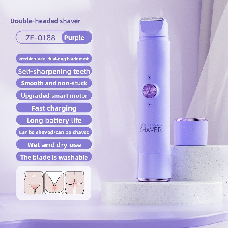 Double hair shaver