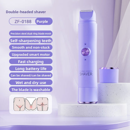Double hair shaver