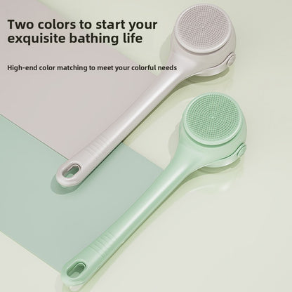 Double Handle Electric Bath Brush with 2-Speed Waterproof Design