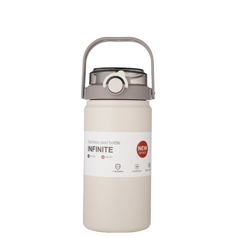 Double Handle Stainless Steel Insulated Water Bottle