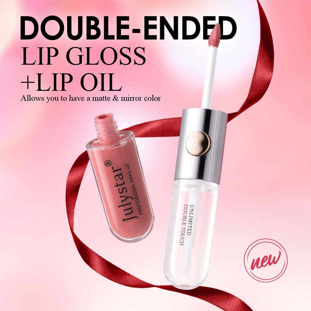 Double Head Mirror Lip Gloss