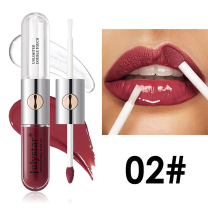 Double Head Mirror Lip Gloss