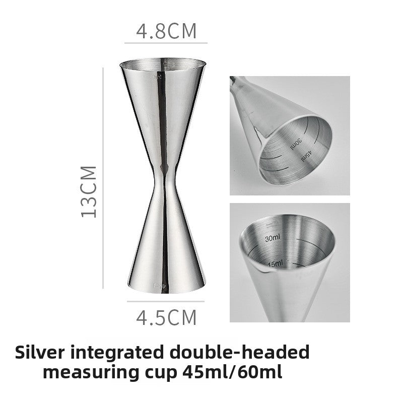 Double Head Stainless Steel Measuring Cup