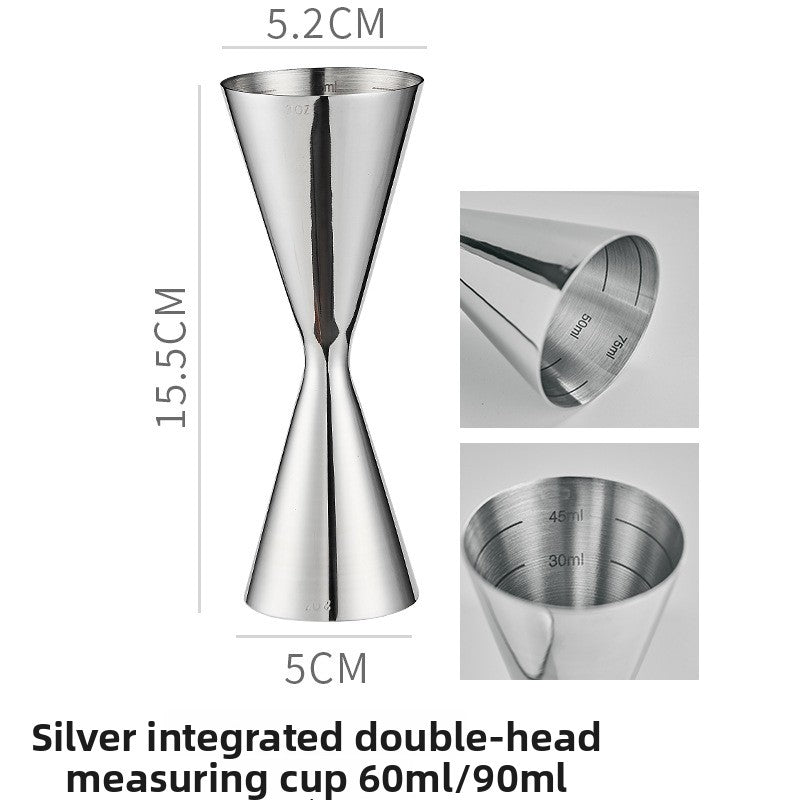 Double Head Stainless Steel Measuring Cup