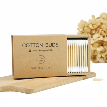Double-headed colored removable makeup cotton swabs