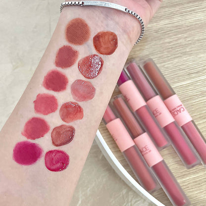 Double-headed lip gloss