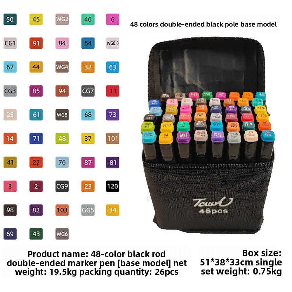 Double-headed quick-drying markers