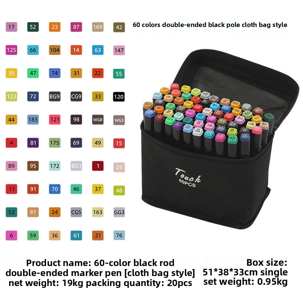 Double-headed quick-drying markers
