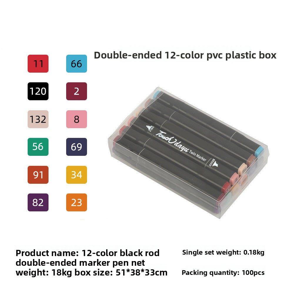 Double-headed quick-drying markers