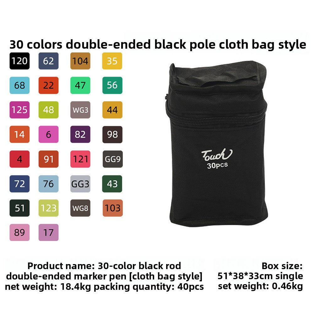 Double-headed quick-drying markers