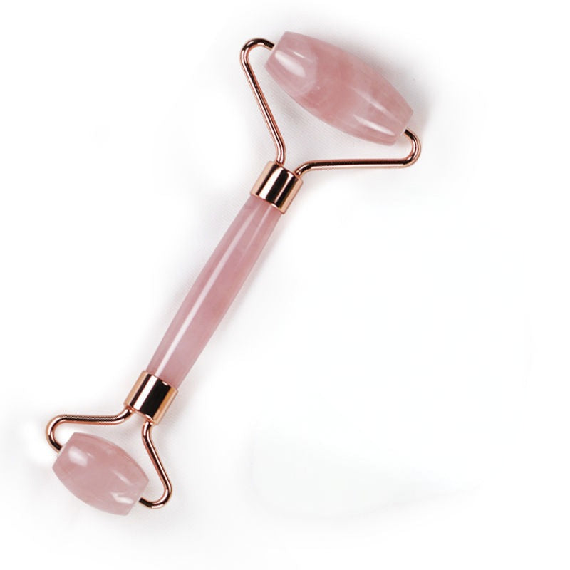 Double-headed roller massager