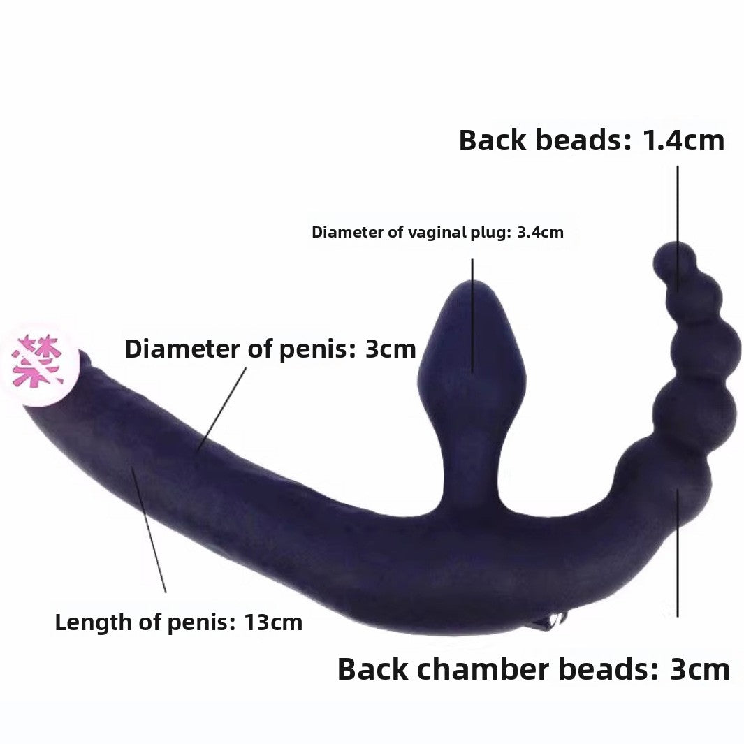 Double-headed Silicone Vibration Massager