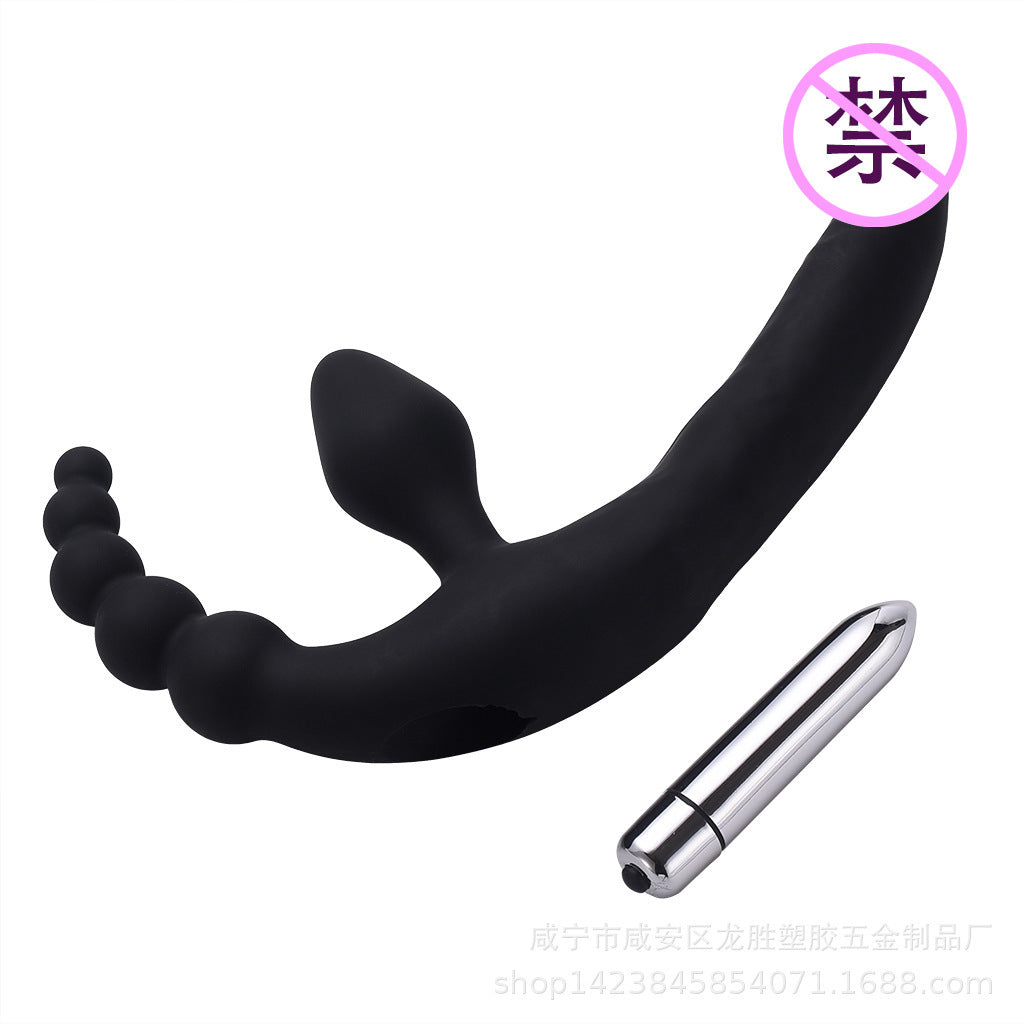 Double-headed Silicone Vibration Massager