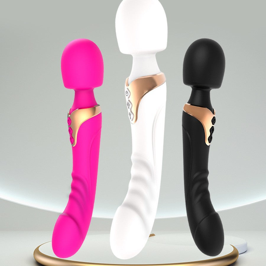 Double-headed Silicone Vibrator