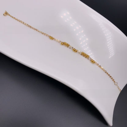 Double-layer adjustable bracelet