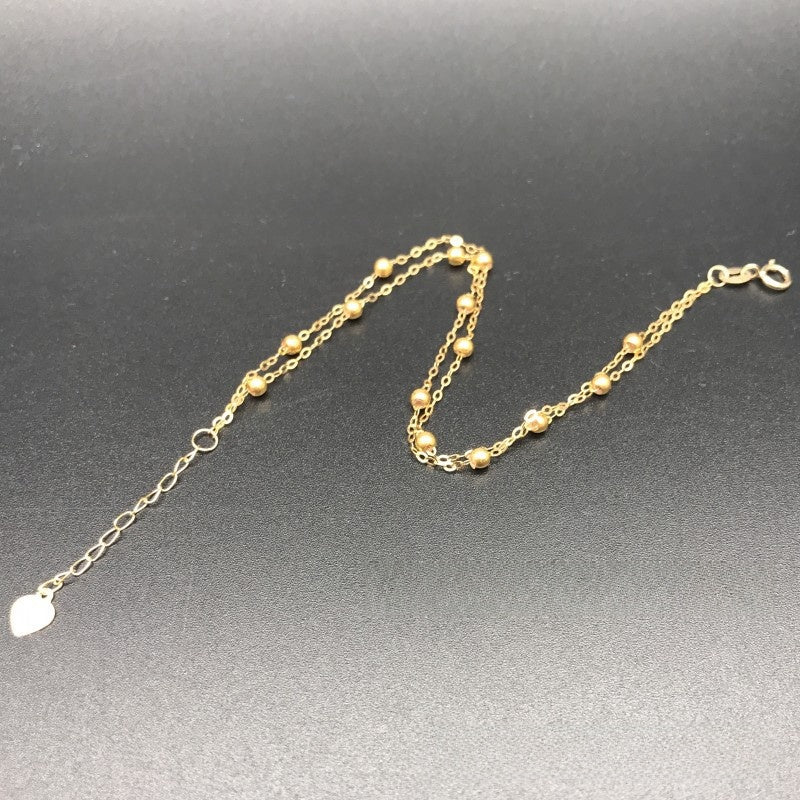 Double-layer adjustable bracelet