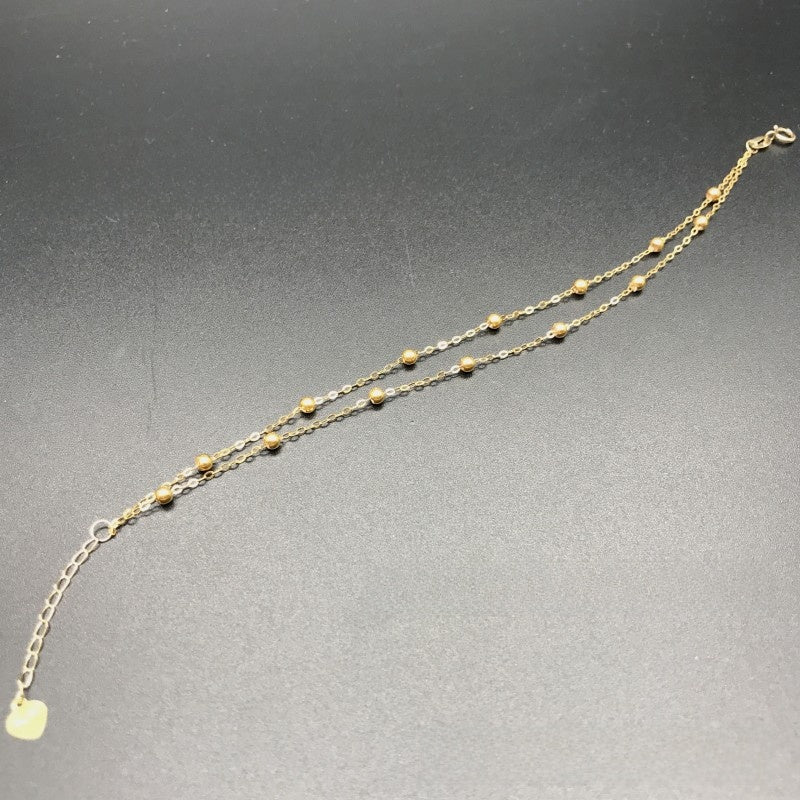 Double-layer adjustable bracelet