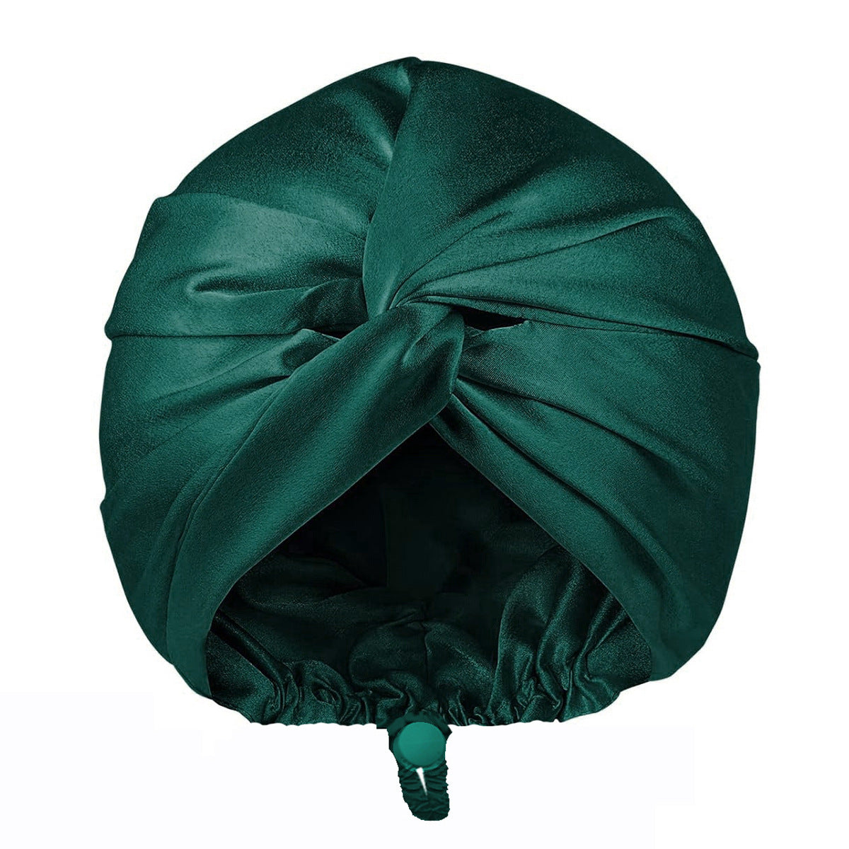 Double-Layer Adjustable Satin Imitation Silk Hair Care Cap