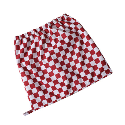 Double-layer adult shower cap