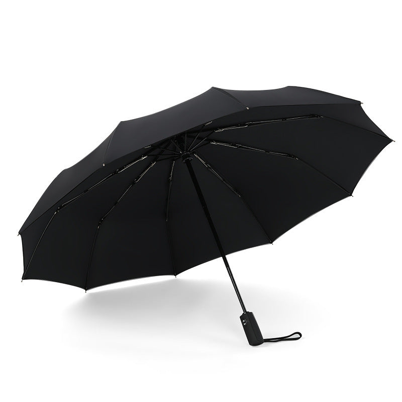 Double-layer automatic umbrella