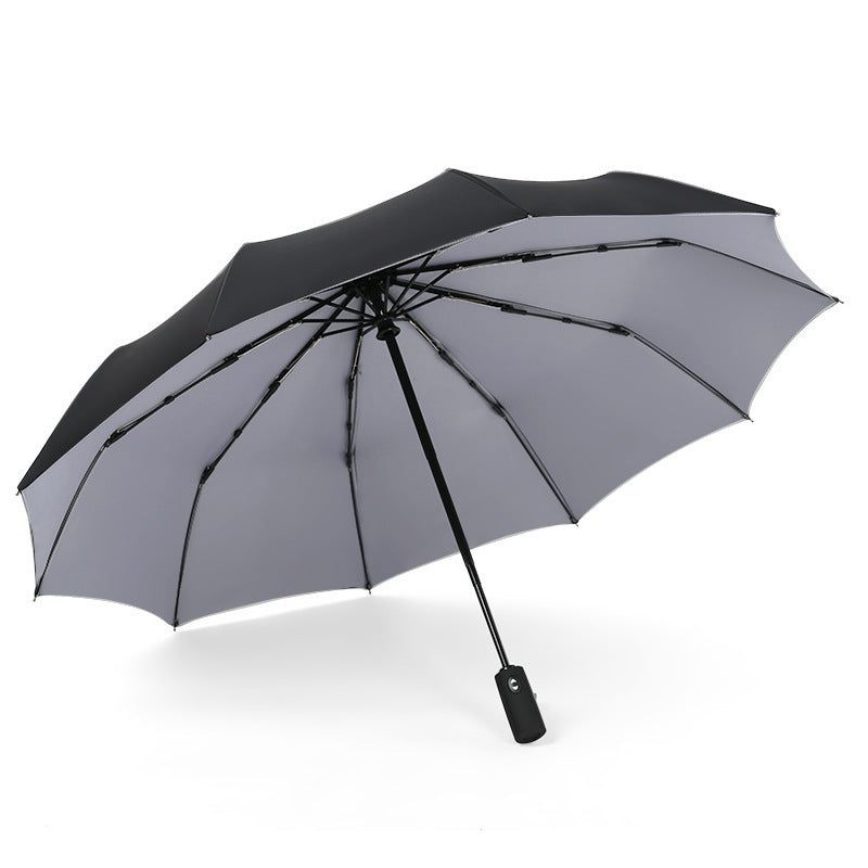 Double-layer automatic umbrella