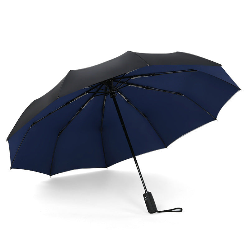 Double-layer automatic umbrella