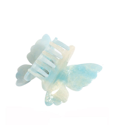 Double-layer Butterfly Gradient Pearlescent Hair Clip