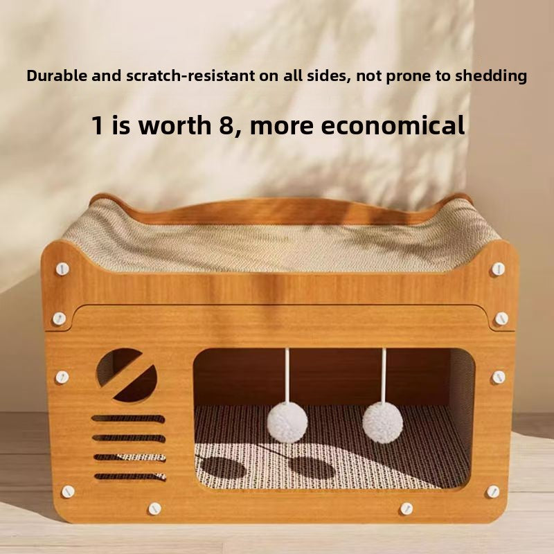 Double Layer Cat Scratch Board Toy