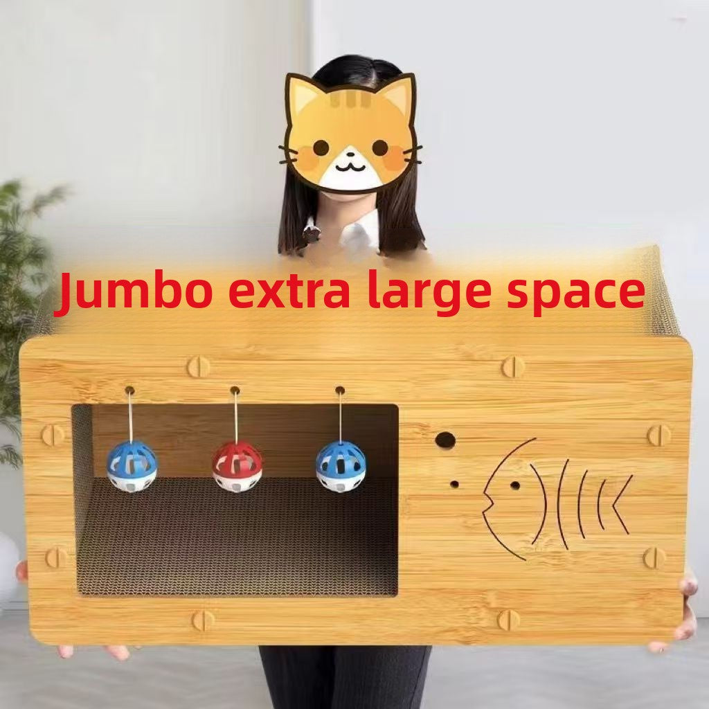 Double Layer Cat Scratch Board Toy