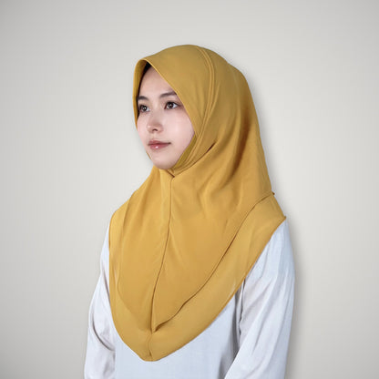 Double-Layer Chiffon Headscarf for Women