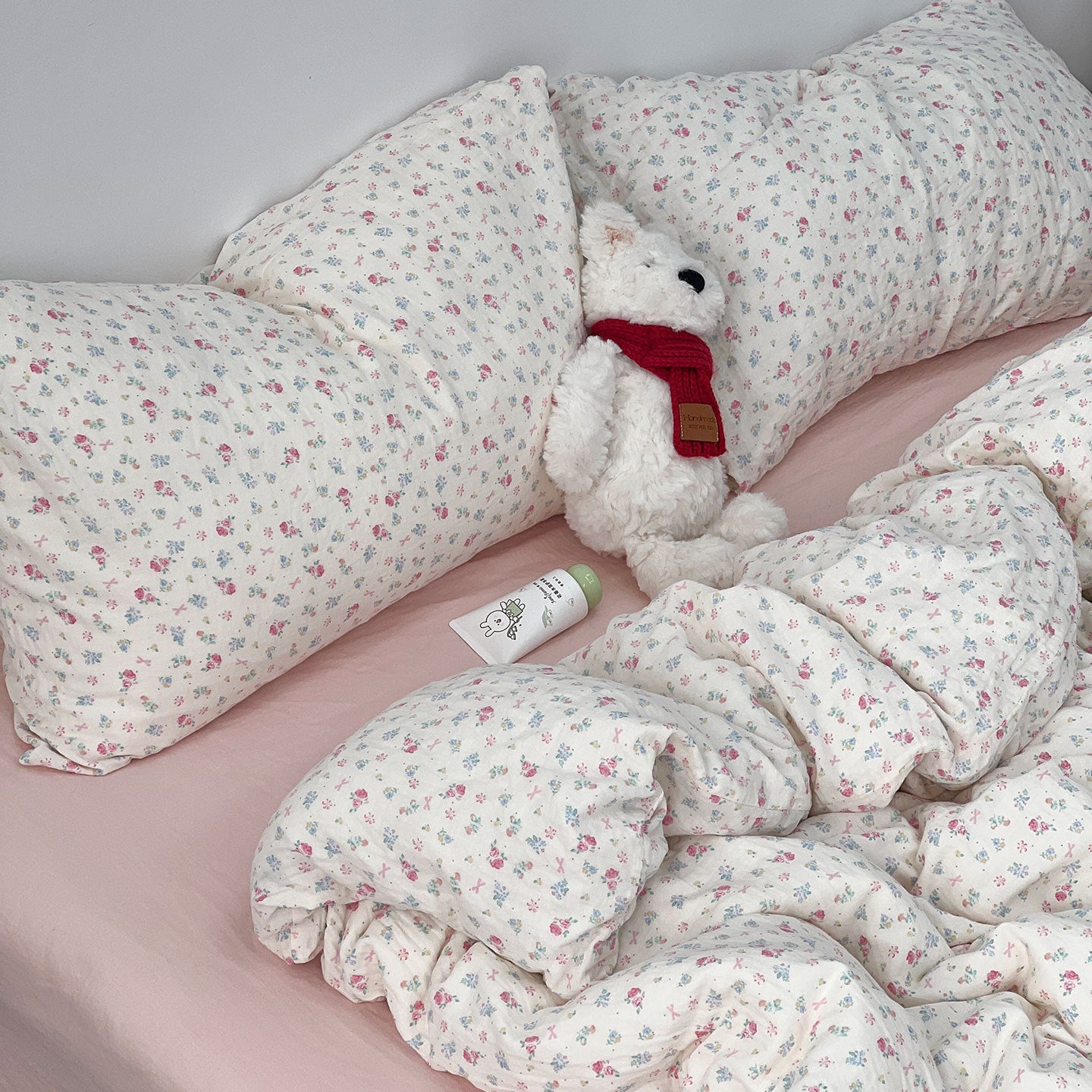 Double Layer Cotton Gauze Bedding Set